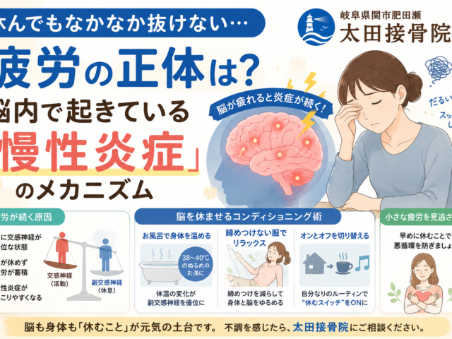 休んでも疲れが抜けない…その「重だるさ」は脳の疲労が原因？